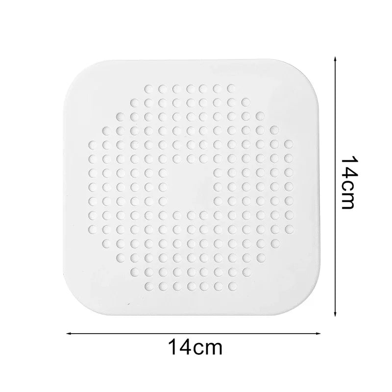 Silicone Drain Hair Catcher & Sink Strainer - Universal Anti-Clog Plug Stopper for Shower, Bathtub & Kitchen - Durable Multi-Functional Filter
