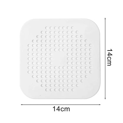 Silicone Drain Hair Catcher & Sink Strainer - Universal Anti-Clog Plug Stopper for Shower, Bathtub & Kitchen - Durable Multi-Functional Filter
