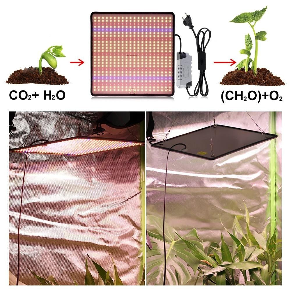 Grow Light 1200W Full Spectrum LED for Indoor Plant Growth 4X4 Ft Coverage Area